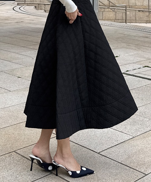 JENNE | 2WAY機能綿キルティングジレワンピース - Buyee, an Online