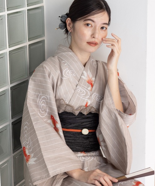 ゆかた館グレース | こだわり浴衣5点セット - Buyee, an Online Proxy