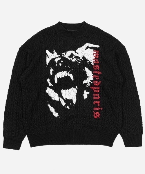 WASTED PARIS | 【WASTED PARIS】SWEATER CABLE CREEP - Buyee