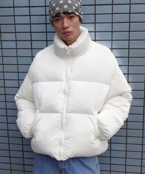 FEKETE | DRAWSTRING SHORT ECO DOWN JACKET / ドロストショート