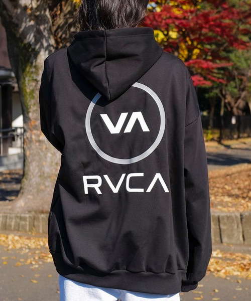 RVCA | RVCA メンズ REFLECTIVE BAS HD パーカー/ルーカバックプリント 