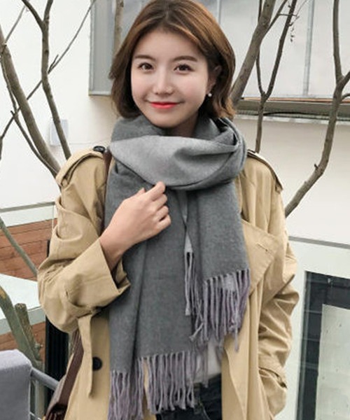 専用です。ショール　その２ R&D.M.Co- 】OLD BLUE GAUZE SHAWL［no.7035］ オールドブルー