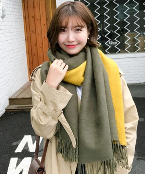 専用です。ショール　その２ R&D.M.Co- 】OLD BLUE GAUZE SHAWL［no.7035］ オールドブルー