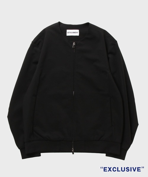 ATTACHMENT | STUDIOUS別注 NO COLLAR BLOUSON - Buyee, an
