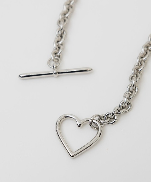 BASICKS | 【BASICKS/ベーシックス】Heart Necklace (Small Link 