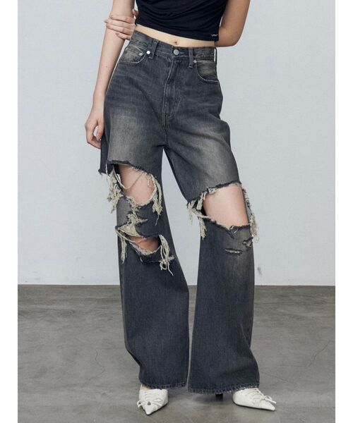 【新品】EMODA ボールドリップドルーズジーンズ EMODA | ボールドリップドルーズジーンズ - Buyee, an Online Proxy