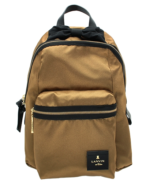 LANVIN EN BLEU | トロカデロ リボンモチーフ ナイロンリュック