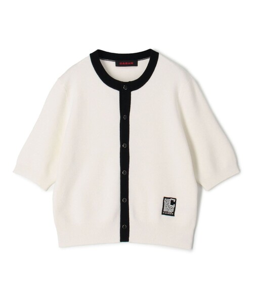 CABAN | コットンカシミヤ パールポケットカーディガン - Buyee, an