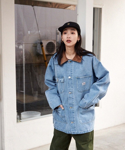 MONO-MART | 【retock's】ロゴピスネーム コーデュロイ襟