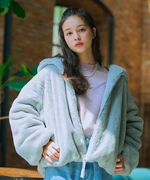 LOVETOXIC | ファーパーカ - Buyee, an Online Proxy Shopping Service