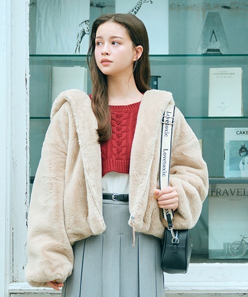 LOVETOXIC | ファーパーカ - Buyee, an Online Proxy Shopping Service