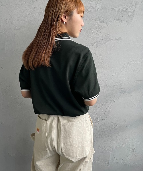 【FRED PERRY】 フレッドペリーワンポイントロゴ刺繍ポロシャツM3600 FRED PERRY | [FRED PERRY/フレッドペリー] ツインティップ