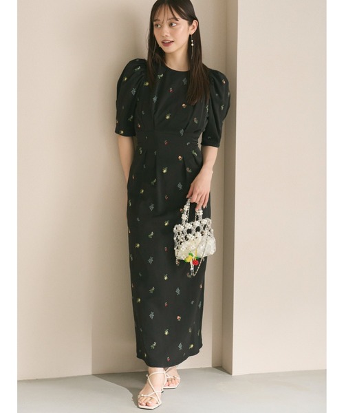 SNIDEL] ファッション 【FRAY I.D】フルーツエンブロイダリー