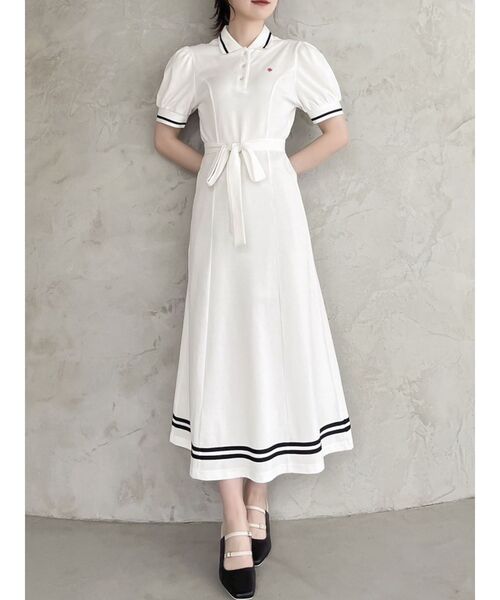 DAZZLIN | 【POLO BCS コラボ】ポロシャツワンピース - Buyee