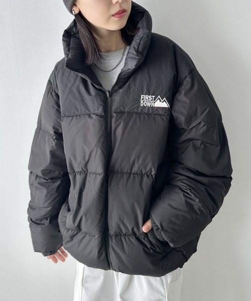 【859】FIRSTDOWNファーストダウンジャケットリバーシブル刺繍ロゴ FIRST DOWN USA （ファーストダウン）公式オンライン通販サイト