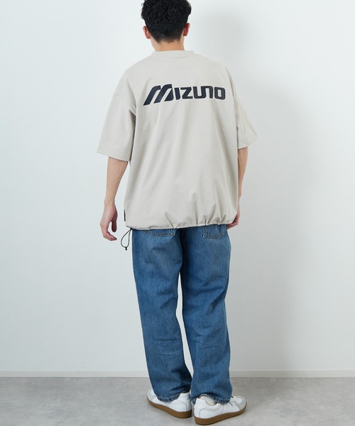 MIZUNO | [MIZUNO/ミズノ] 別注 ドローコード付き バックプリントT