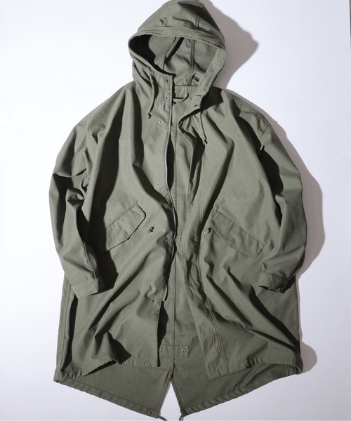 EDITION エディション モッズコート フリーサイズ メンズ 名作 CAMBIO モッズコート コート mj9334-Spray Art Print Mods Coat