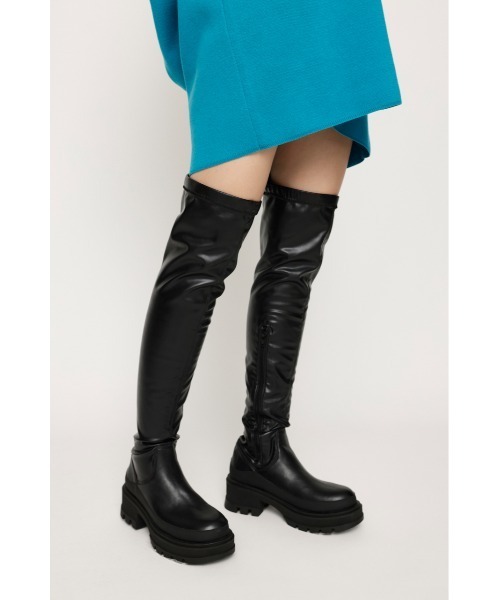 SLY ブラックレザー ロングブーツ　Sサイズ SLY | ロングブーツ - Buyee, an Online Proxy Shopping Service