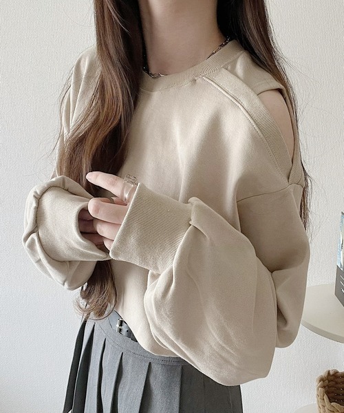 NANA(ナナ) | オープンショルダースウェット - Buyee, an Online