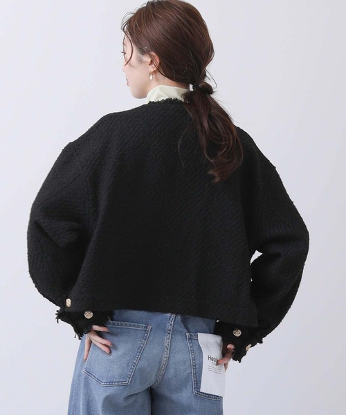 Gready Brilliant ツィードショートPコート GREADY BRILLIANT