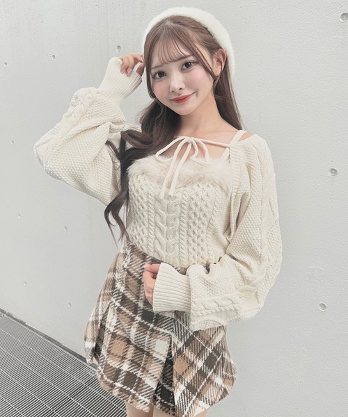 NOMAE | シャツドッキングプリーツミニワンピース - Buyee, an Online