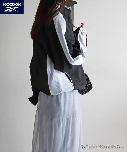 COURO | 【Reebok/リーボック】 別注スモールベクター刺繍裾ドロスト