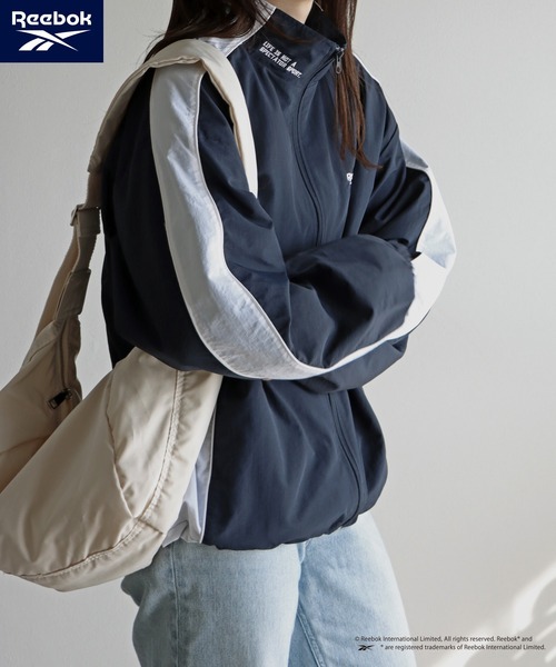 COURO | 【Reebok/リーボック】 別注スモールベクター刺繍裾ドロスト