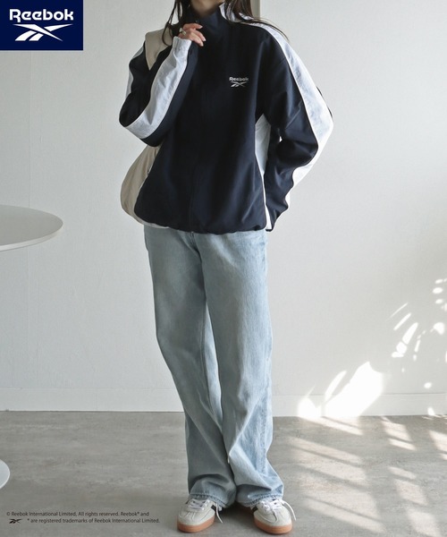 COURO | 【Reebok/リーボック】 別注スモールベクター刺繍裾ドロスト