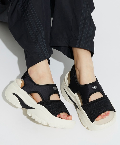 Adidas オズガイア 厚底 サンダル アディダス サンダル レディース