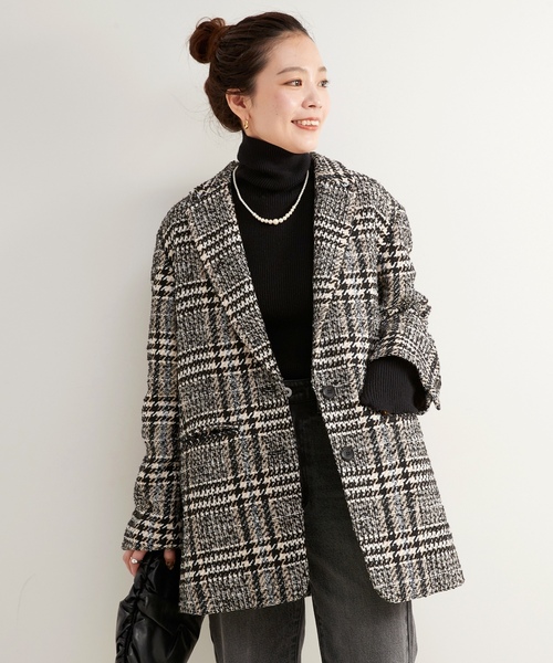 【Simplicite】ツイードジャケット B.C STOCK | 【Simplicite】ツイードジャケット - Buyee, an Online