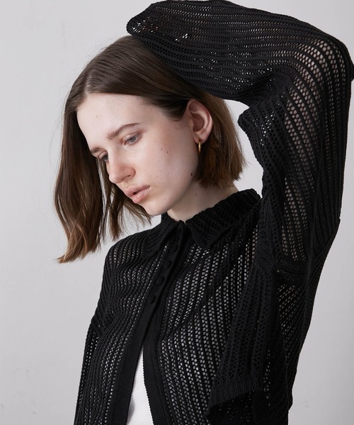 LA PEAU DE GEM | 【LA PEAU DE GEM】zip puff blouson/ジップパフ