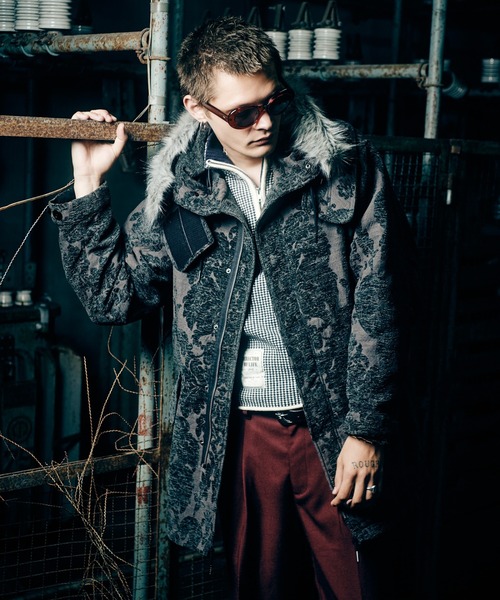GLAMB | High Neck Mods Coat / ハイネックモッズコート - Buyee, an