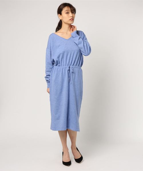 Azul By Moussy 両vネックブラウジングニットワンピース Buyee An Online Proxy Shopping Service Shop At Zozotown Bot Online