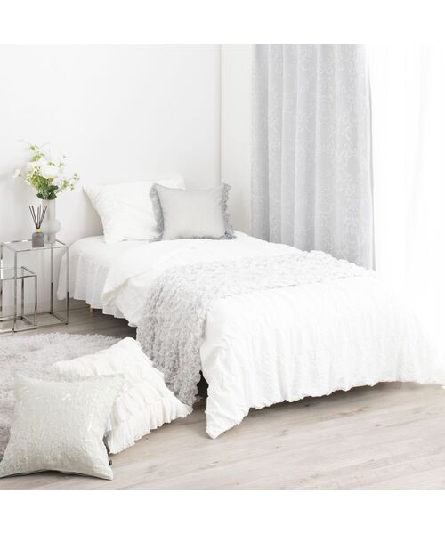 フランフランふわろウォーターフラワー夏掛け布団ピンクシングル