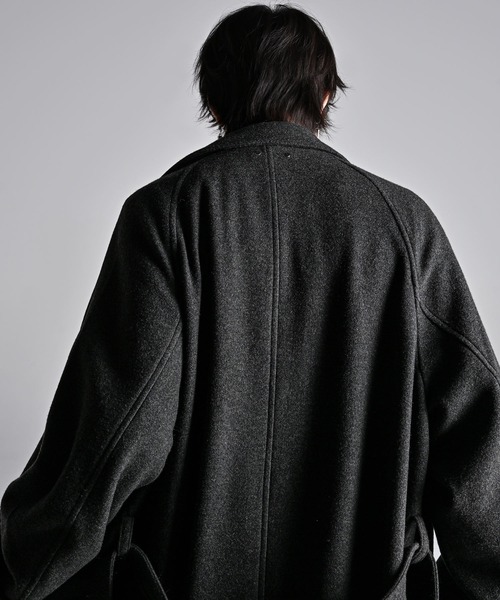ADRER | THE LONG COAT(WOOL100) / ザロングコート(ウール100) - Buyee