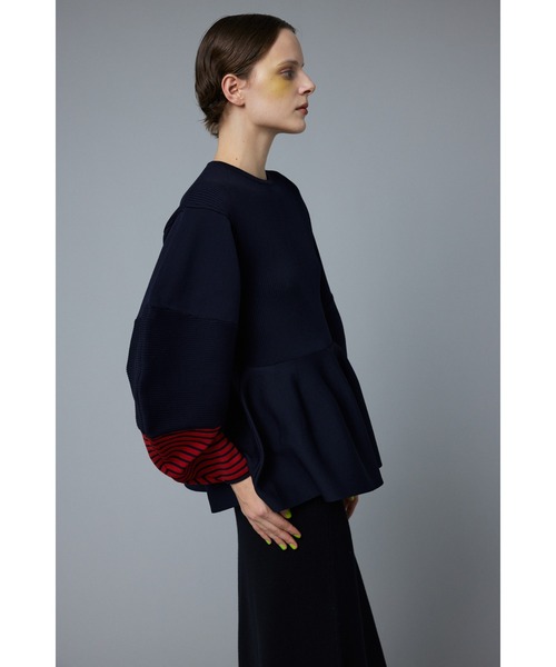 HERIN.CYE | Color block flared tops (カラーブロックフレアー