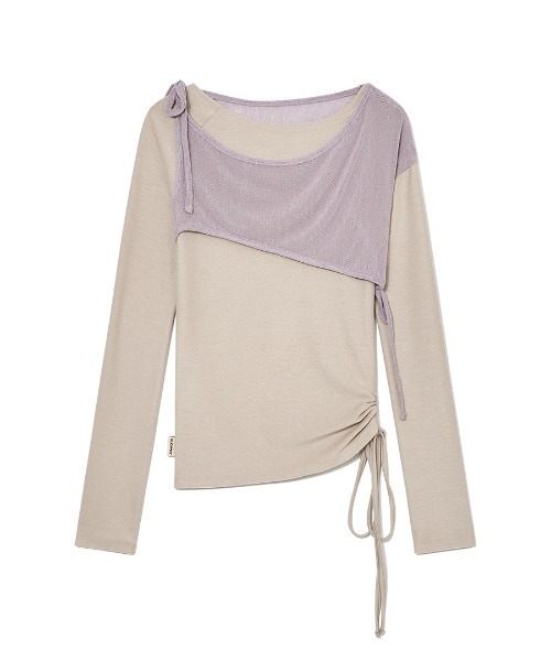 GLOWNY | GLOWNY/グロウニー JOSHUA PANELED LONG SLEEVE カットソー 