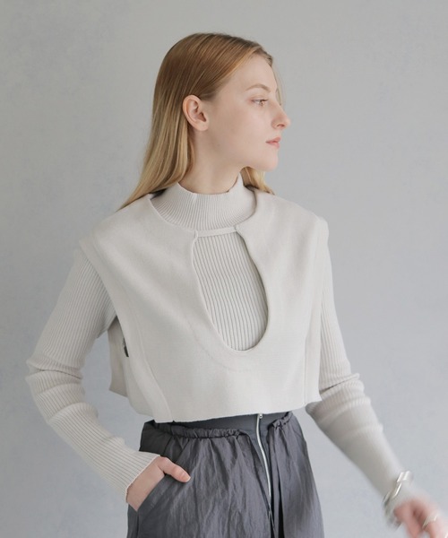 TODAYFUL Rib Knit Bustierリブニットビスチェ（TODAYFUL