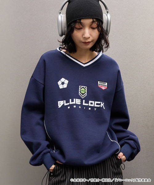 MONO-MART | 【ブルーロック】別注 グラフィック刺繍 ドロスト