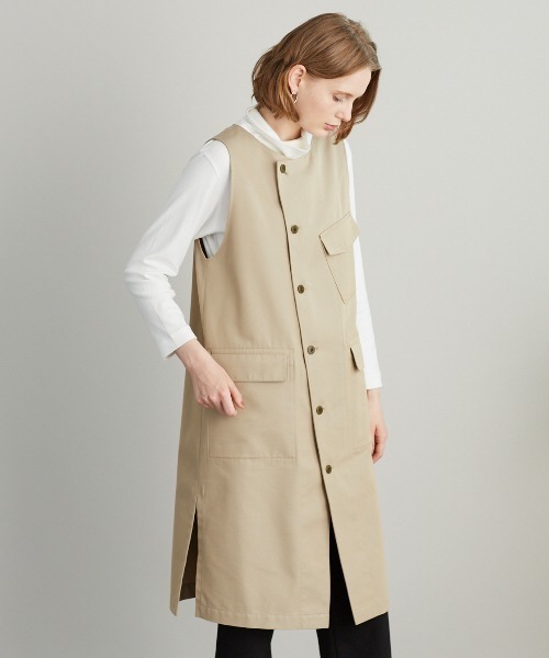 Sipuli Organic Cotton Wool Gabardine ライダースワンピース Buyee An Online Proxy Shopping Service Shop At Zozotown Bot Online