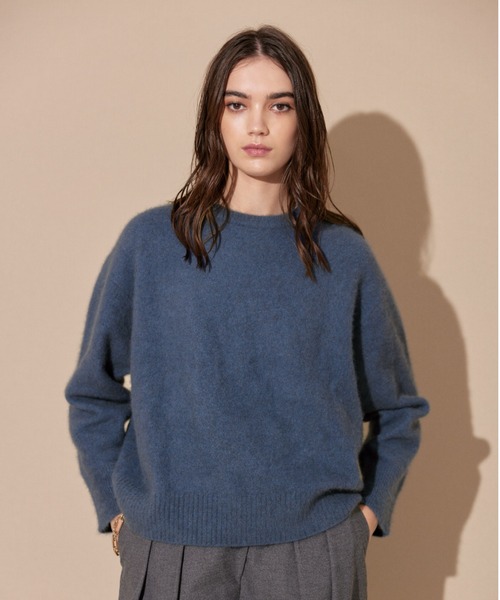 ALEXIA STAM | Basic Raccoon Knit Top / ベーシックラクーンニット  