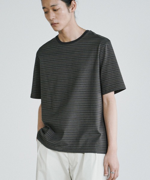 ADRER | Cropped Regular Collar Silhouette Shirt / クロップド