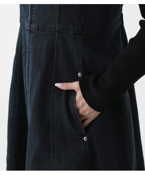 AZUL BY MOUSSY | ZIP UP JUMPER DRESS/ジップアップジャンパードレス 