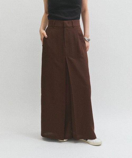 FEKETE | frill midi flared skirt / フリルボリュームスカート