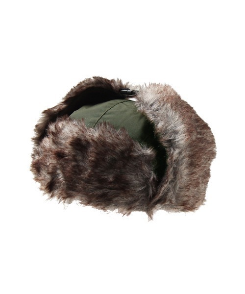 IKUMI　FAKE FUR CAP　フェイクファー　フライトキャップ　帽子 IKUMI FAKE FUR CAP フェイクファー フライトキャップ 帽子