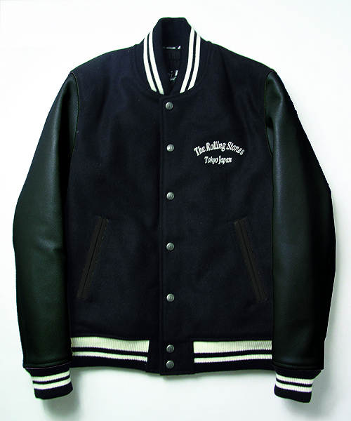 【希少】JACKROSE The Rolling Stones スタジャン JACKROSE | The Rolling Stones×JACKROSE VINTAGE 袖レザースタジャン
