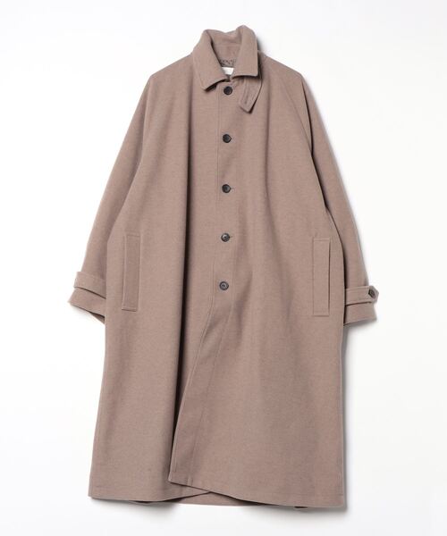 remer ステンカラーコート メンズ　レディース ステンカラーコート コート loose wool blend soutien collar coat &frasl; ルーズウールブレンドステンカラーコート メン
