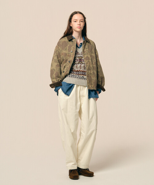 NAUTICA/ノーティカ W中綿クラッシュドダックブルゾン NAUTICA/中綿 クラッシュド ダックブルゾン｜Daytona Park(FREAK'S