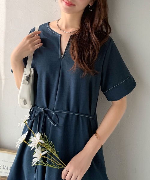 My shawty⭐︎ shiny frill dress green MY SHAWTY | shiny frill dress - Buyee, an Online Proxy