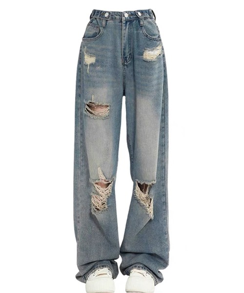 y2k wide buggy flare denim ワイドデニム バギーデニム（RUUBON 